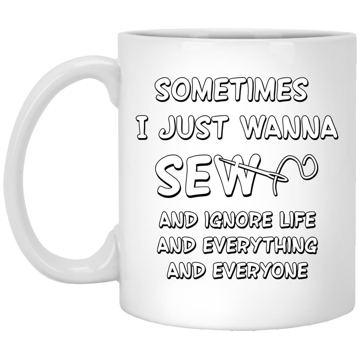 Just Wanna Sew Mugs