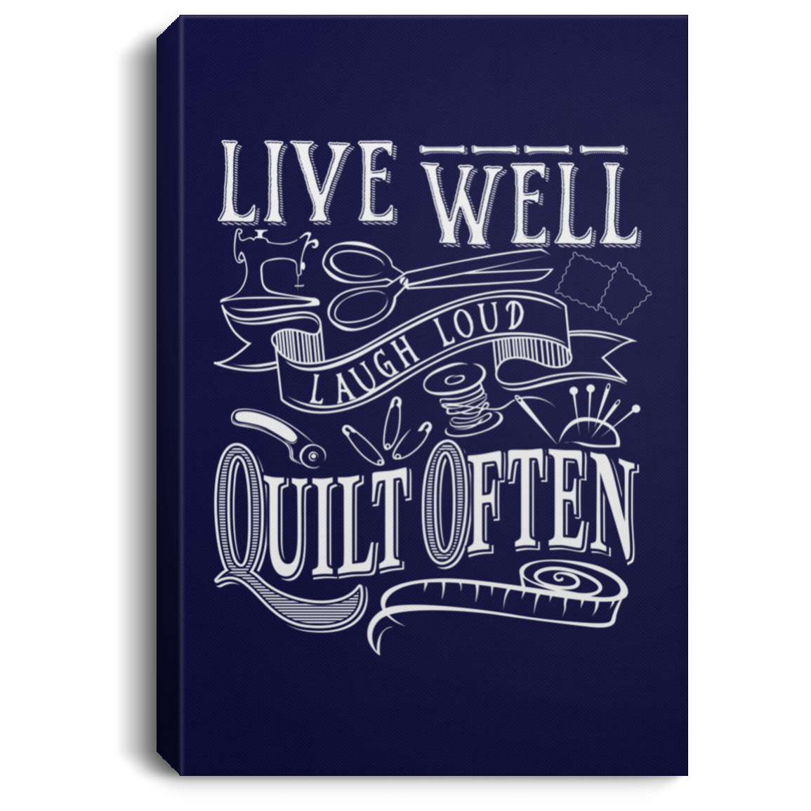 Quilt Often Canvas Wall Art