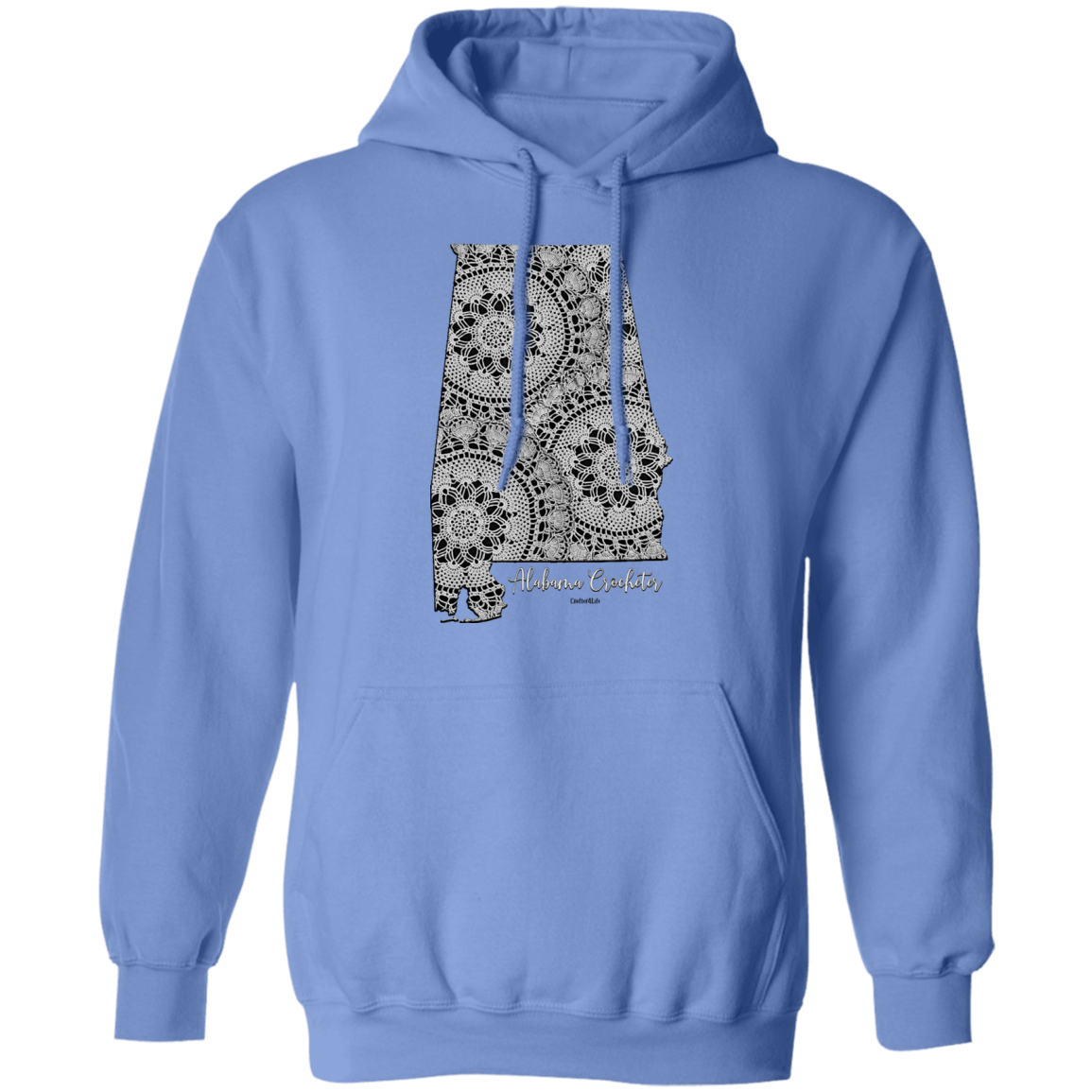 Alabama Crocheter Pullover Hoodie