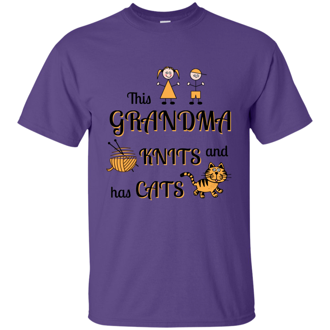 Grandma-Knit-Cats Ultra Cotton T-Shirt