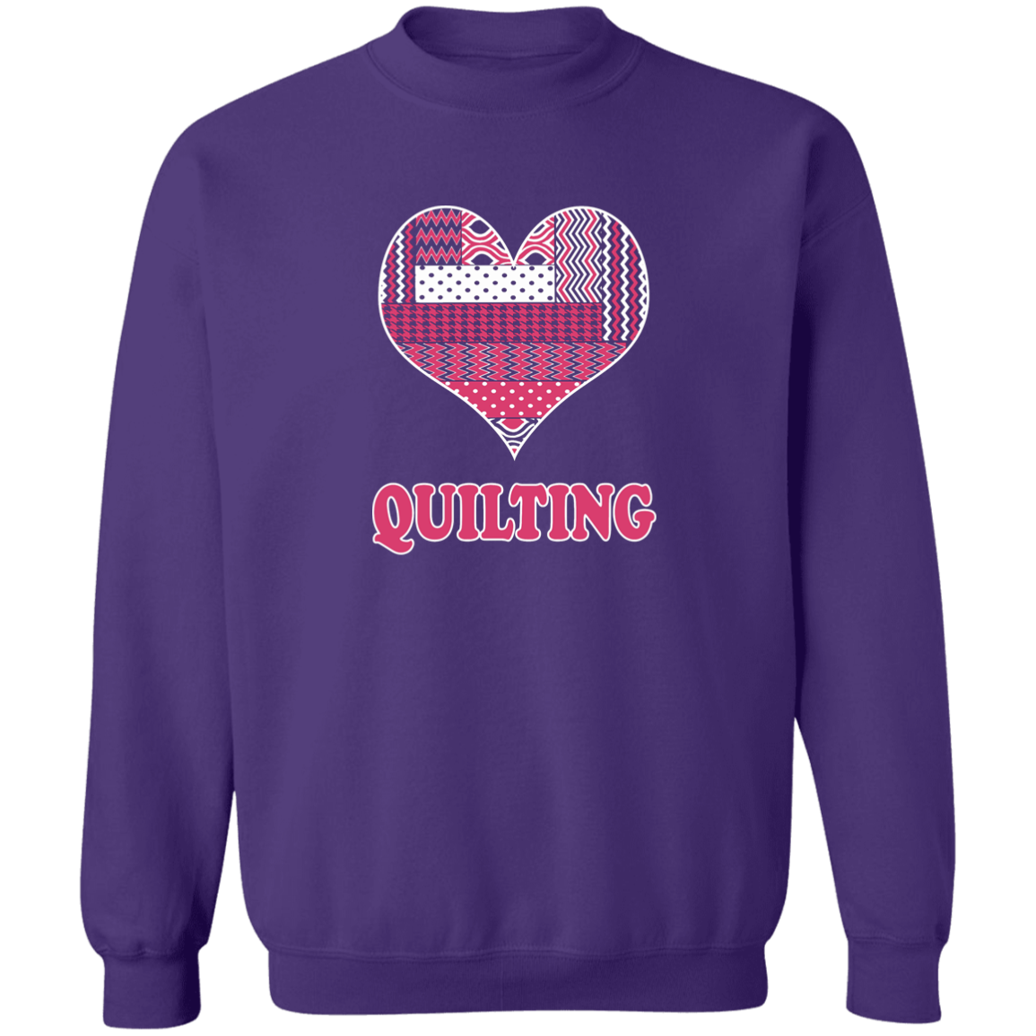 Heart Quilting Sweatshirt