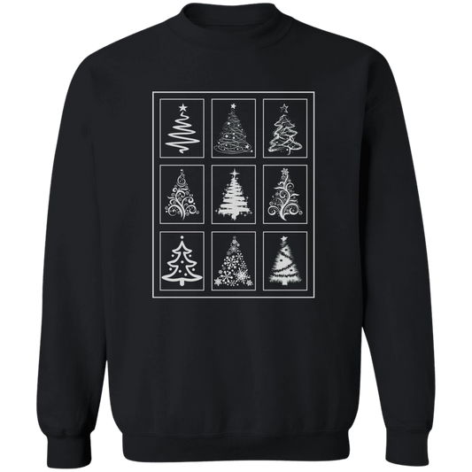 Christmas Tree Quilt Sweatshirt