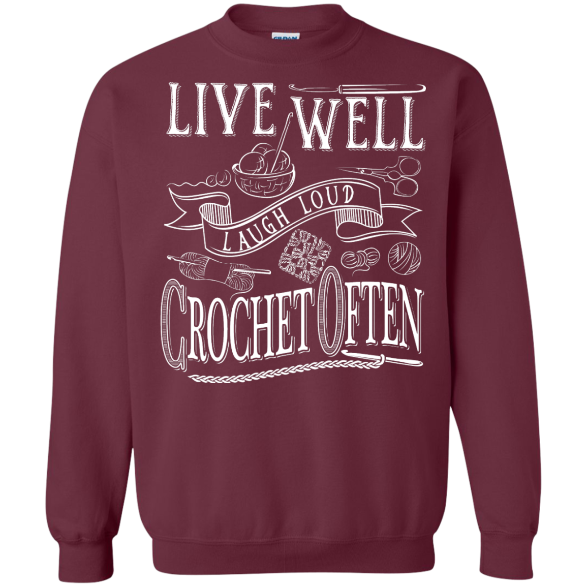 Crochet Often Crewneck Sweatshirts - Crafter4Life - 2