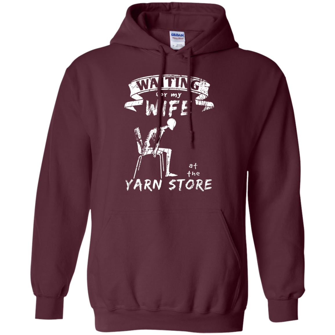 Waiting at the Yarn Store Hoodie - Crafter4Life - 1