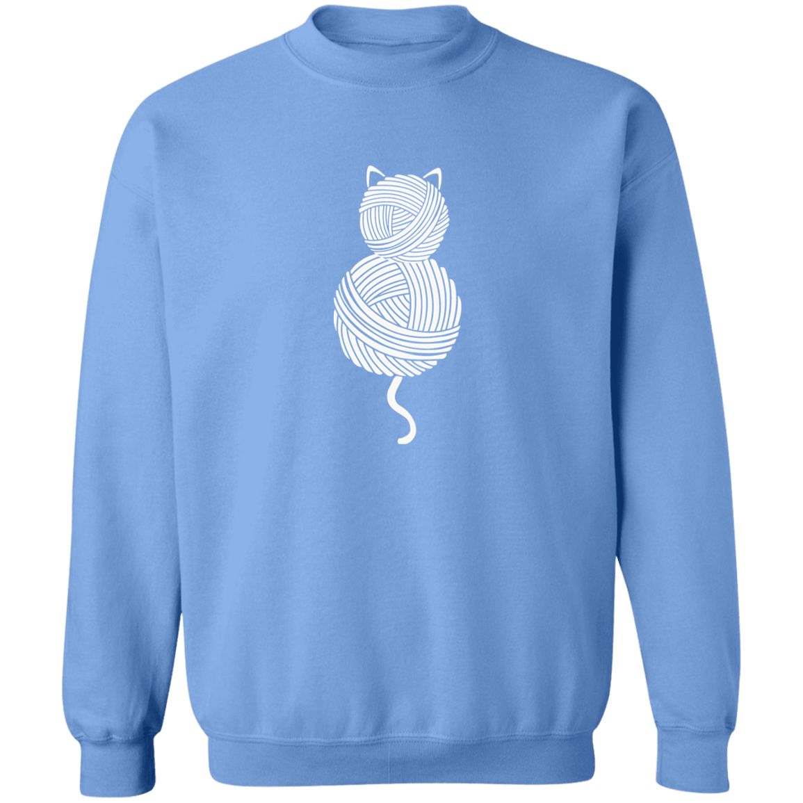 Yarn Kitty Crewneck Pullover Sweatshirt