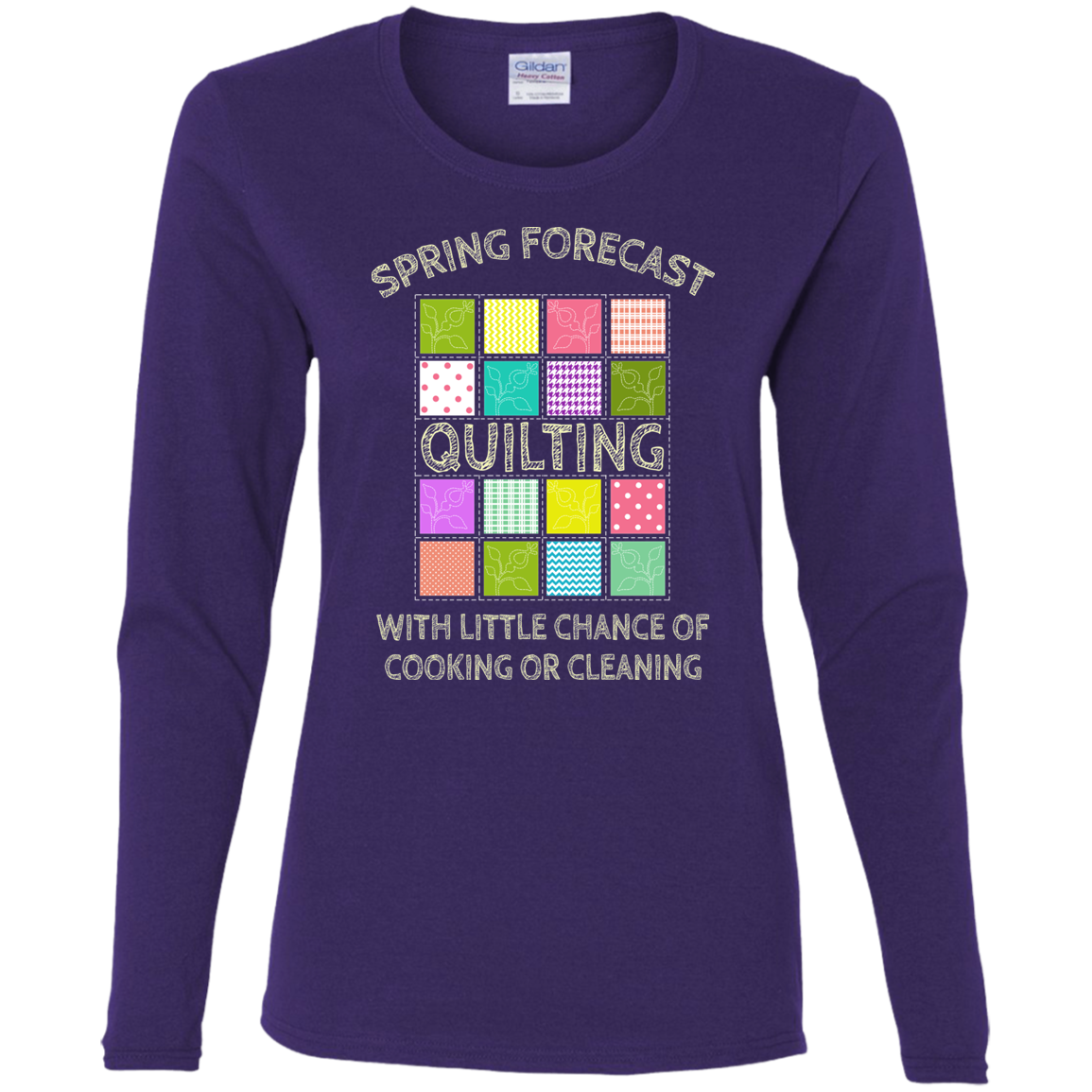 Spring Forecast: Quilting Ladies Long Sleeve Shirts