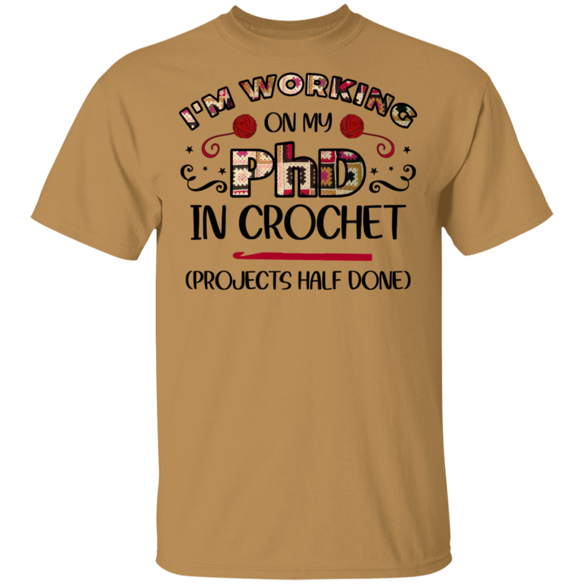 PhD in Crochet T-Shirt