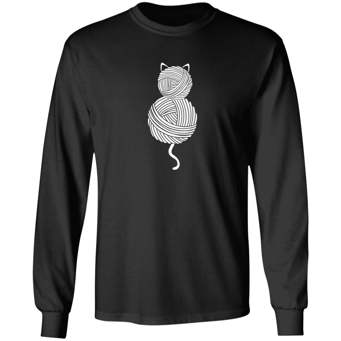Yarn Kitty LS Ultra Cotton T-Shirt