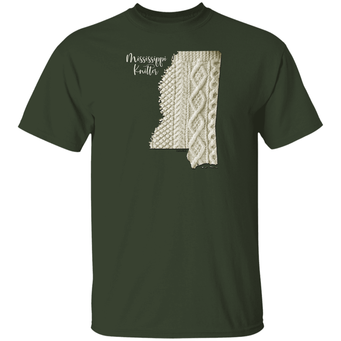 Mississippi Knitter Cotton T-Shirt
