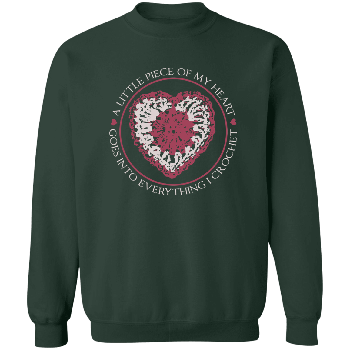 Piece of My Heart (Crochet) Sweatshirt