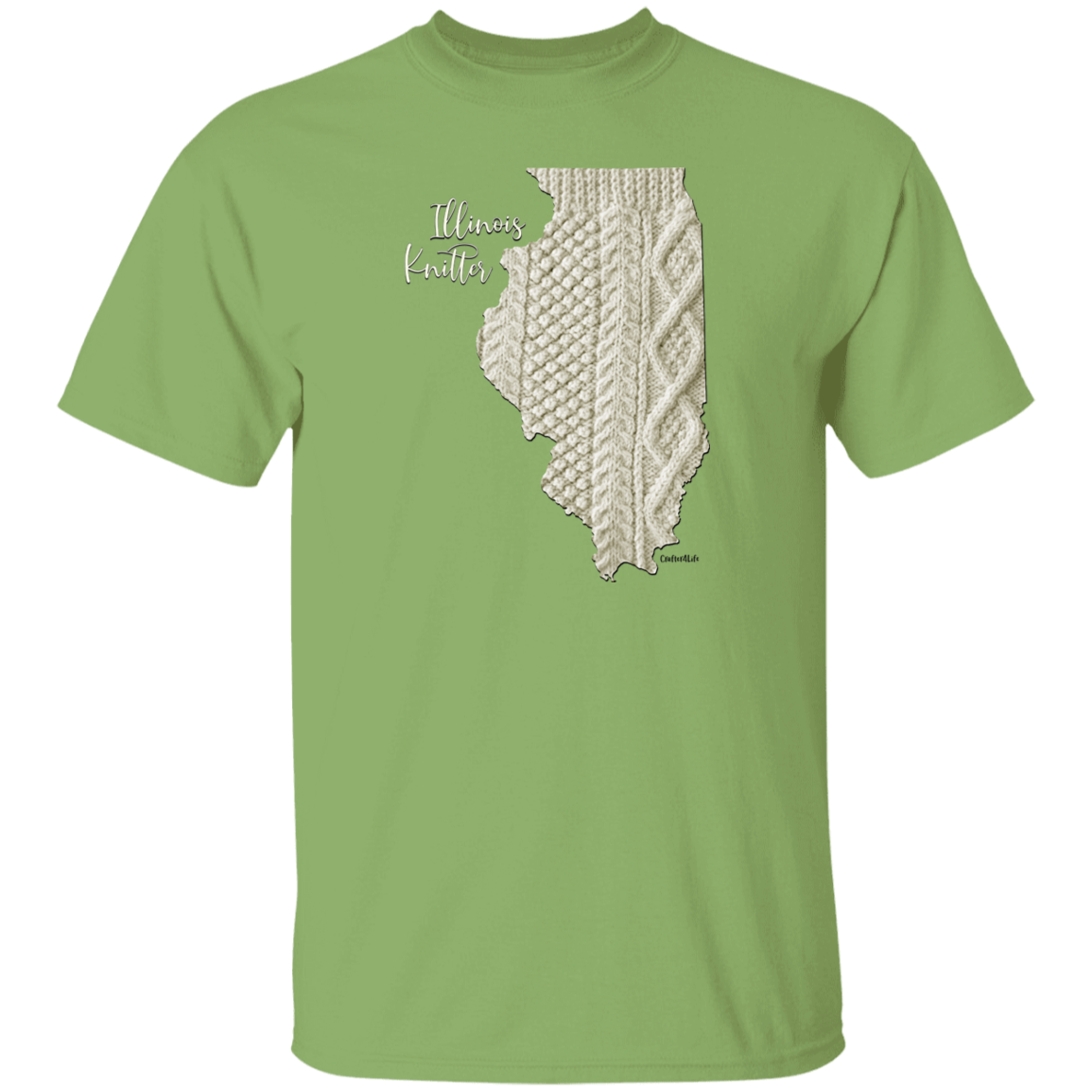 Illinois Knitter Cotton T-Shirt