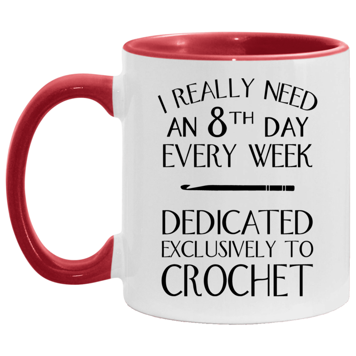 8th Day Crochet Mugs