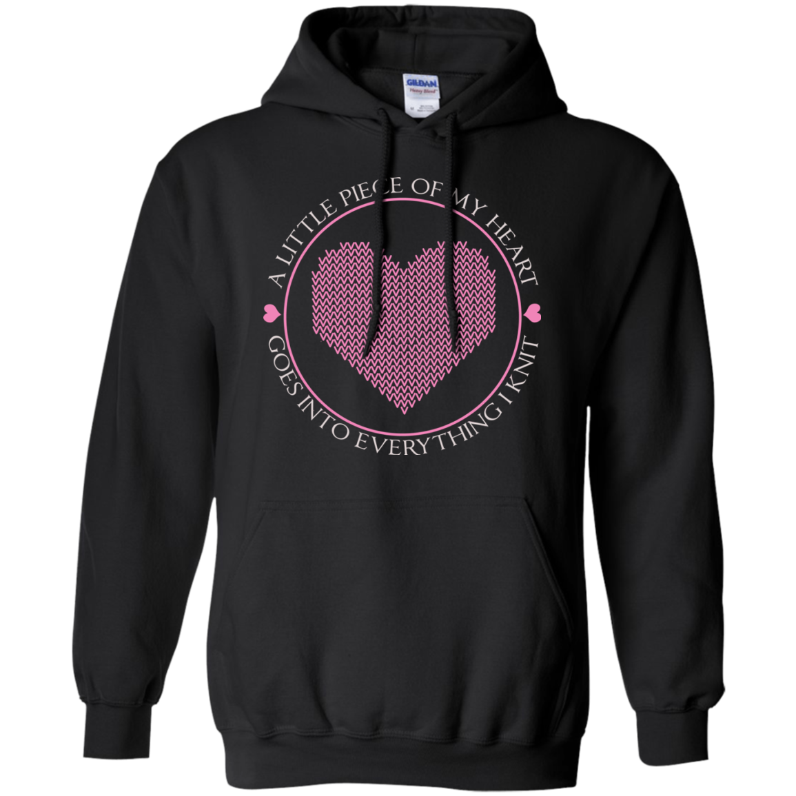 Piece of My Heart (Knit) Pullover Hoodie