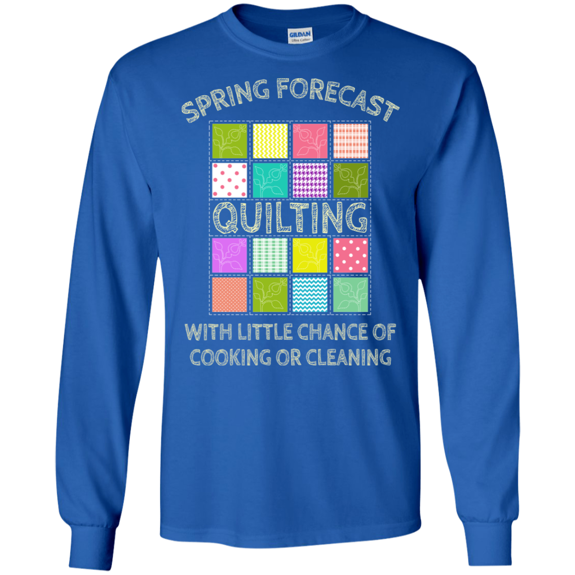 Spring Forecast:  Quilting Unisex T-Shirts