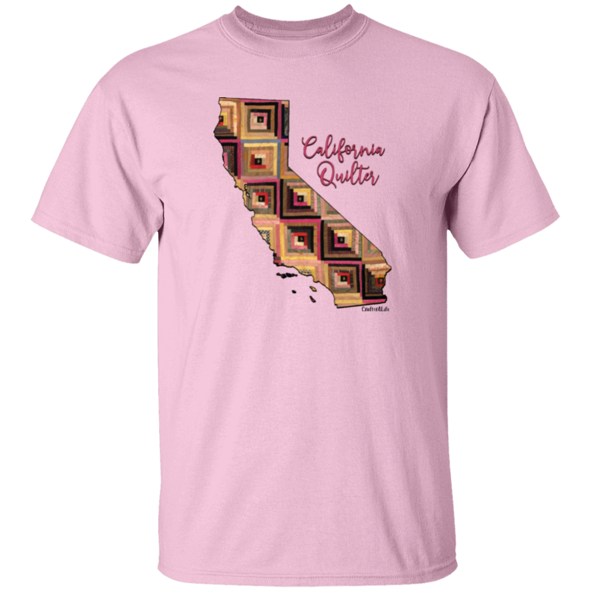 California Quilter T-Shirt, Gift for Quilting Friends and Family