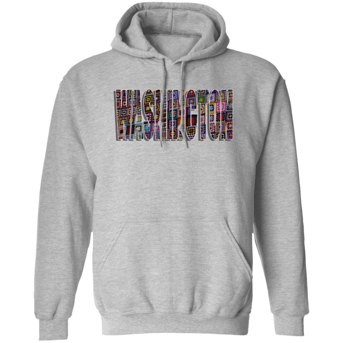 Washington Crochet Pullover Hoodie
