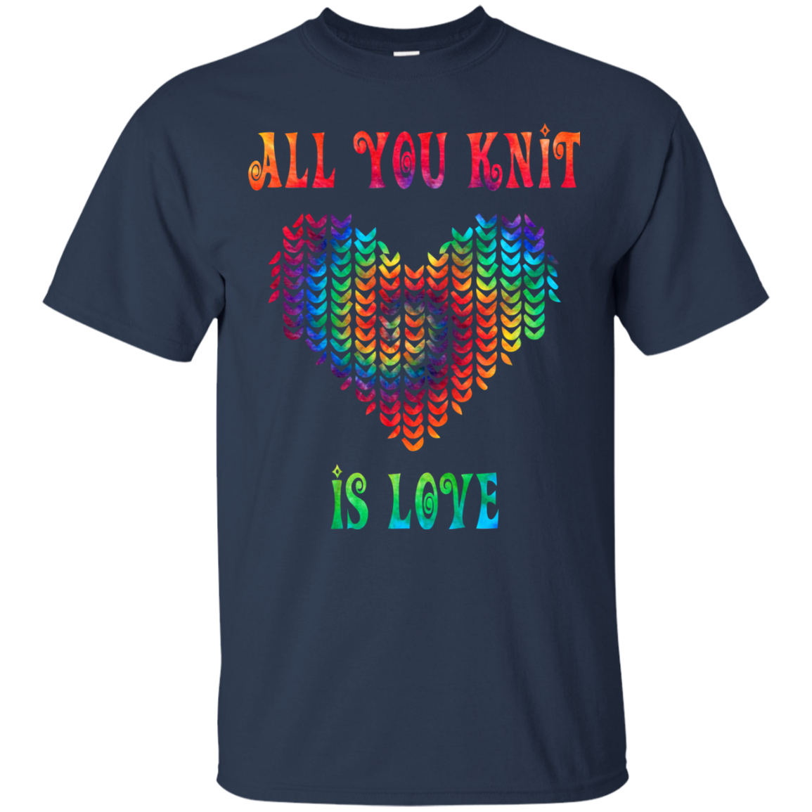 All You Knit Heart Ultra Cotton T-Shirt