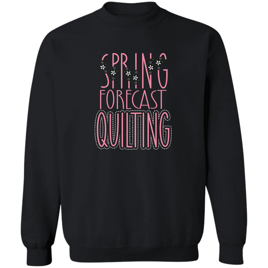 Spring Forecast Quilting Sweatshirt