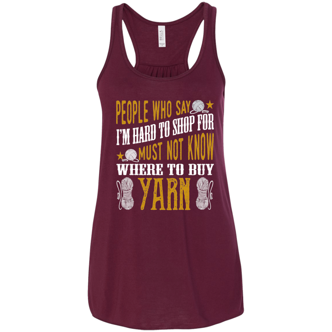 Where to Buy Yarn Flowy Racerback Tank