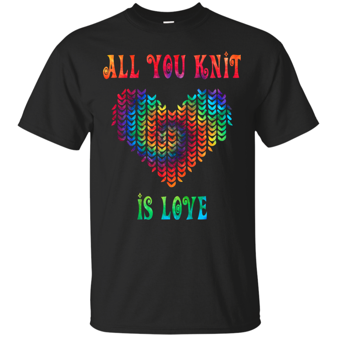 All You Knit Heart Ultra Cotton T-Shirt