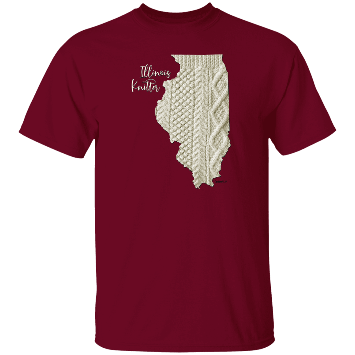 Illinois Knitter Cotton T-Shirt