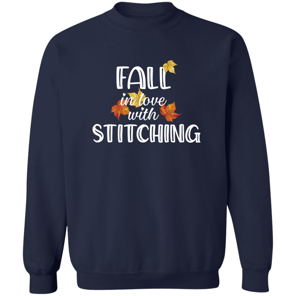Fall in Love with Stitching Sweatshirt