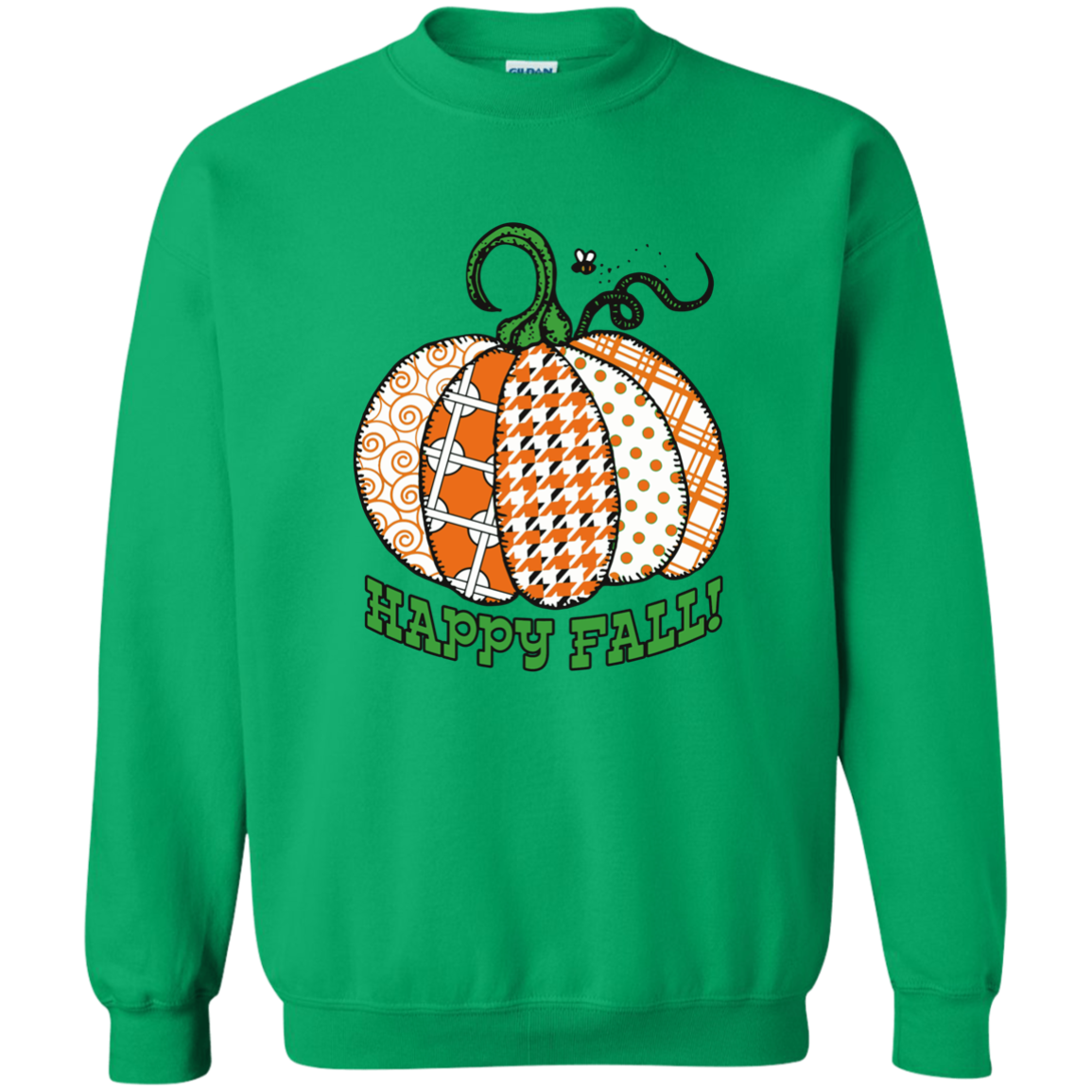Happy Fall! Crewneck Pullover Sweatshirt