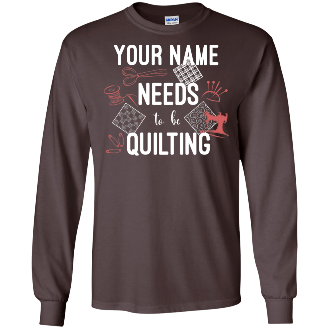 Needs to be Quilting - Personalized Unisex T-Shirts