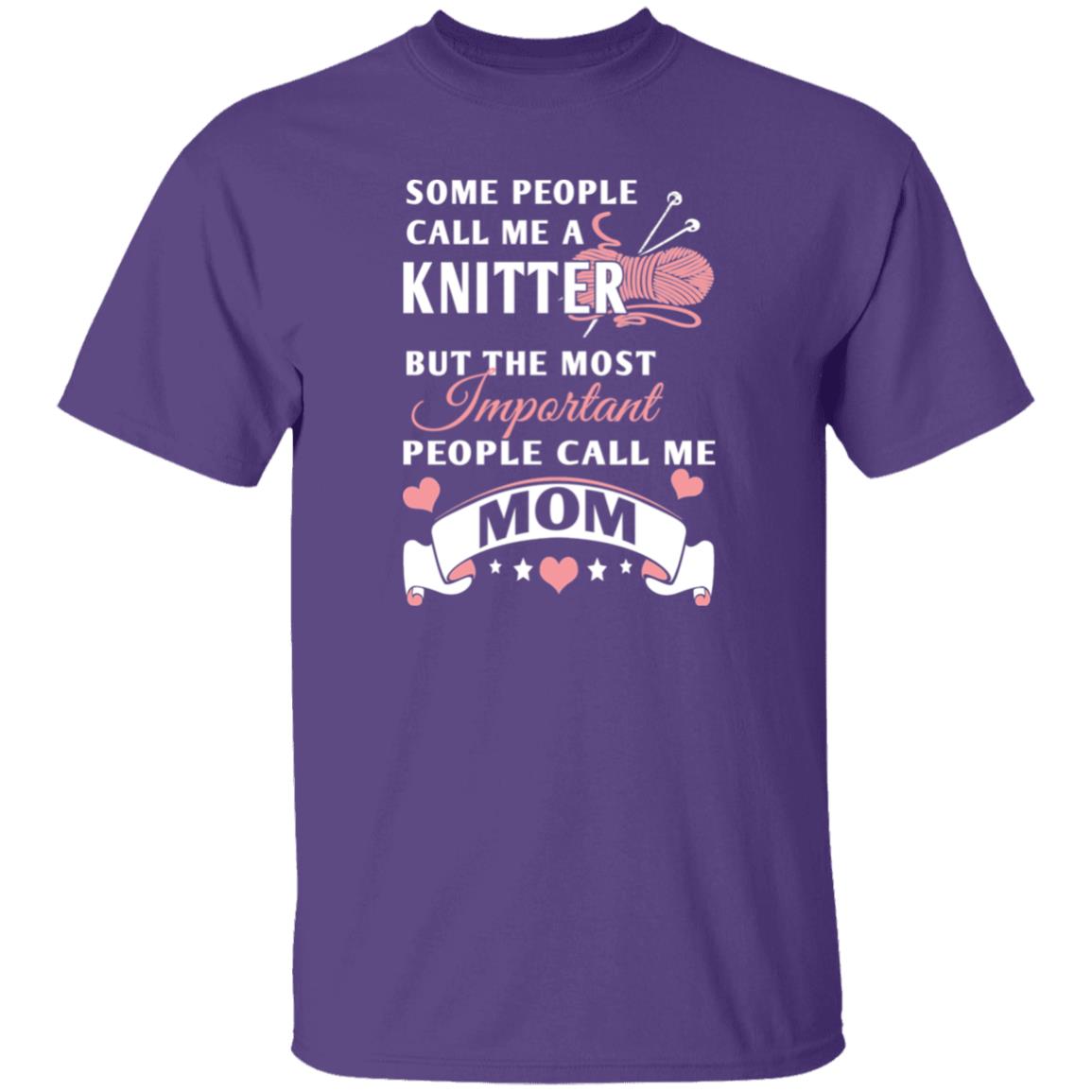 Knitter Mom T-Shirt