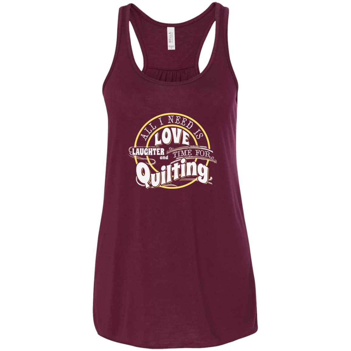 Time for Quilting Flowy Racerback Tank