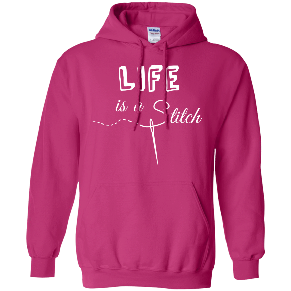 Life is a Stitch Pullover Hoodie