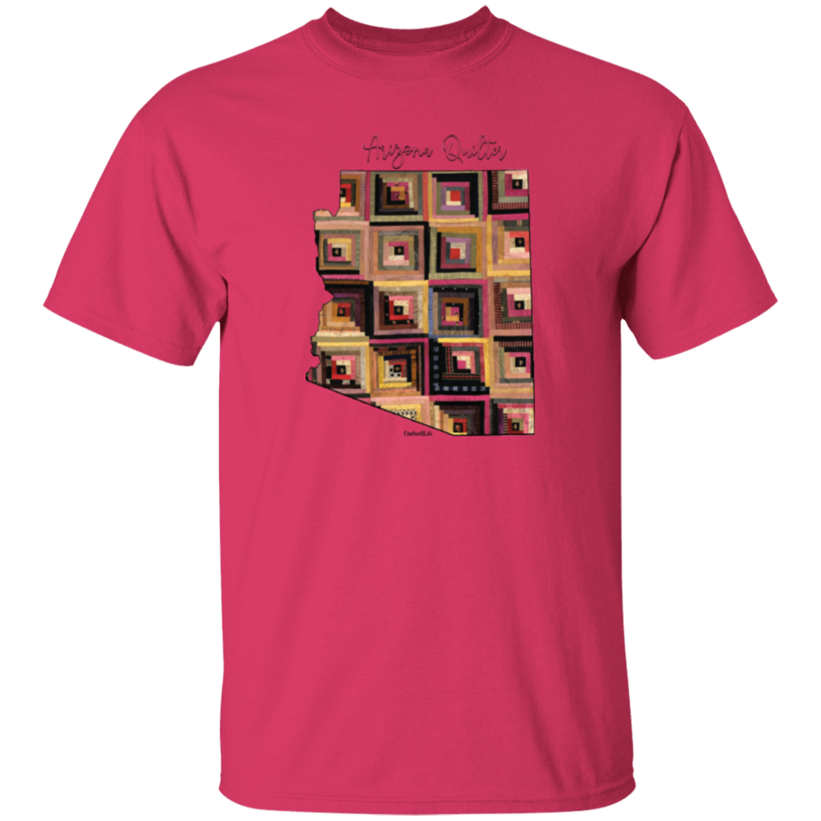 Arizona Quilter T-Shirt, Gift for Quilting Friends and Family