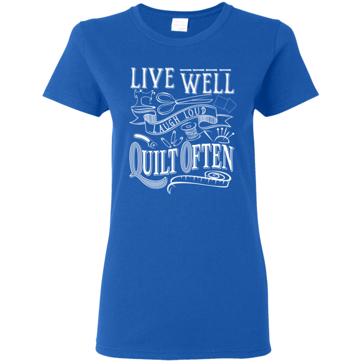 Quilt Often Ladies' T-Shirt