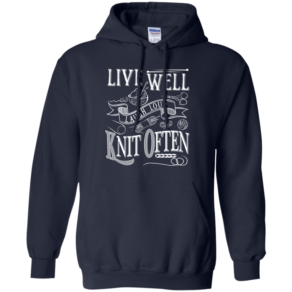 Knit Often Pullover Hoodie