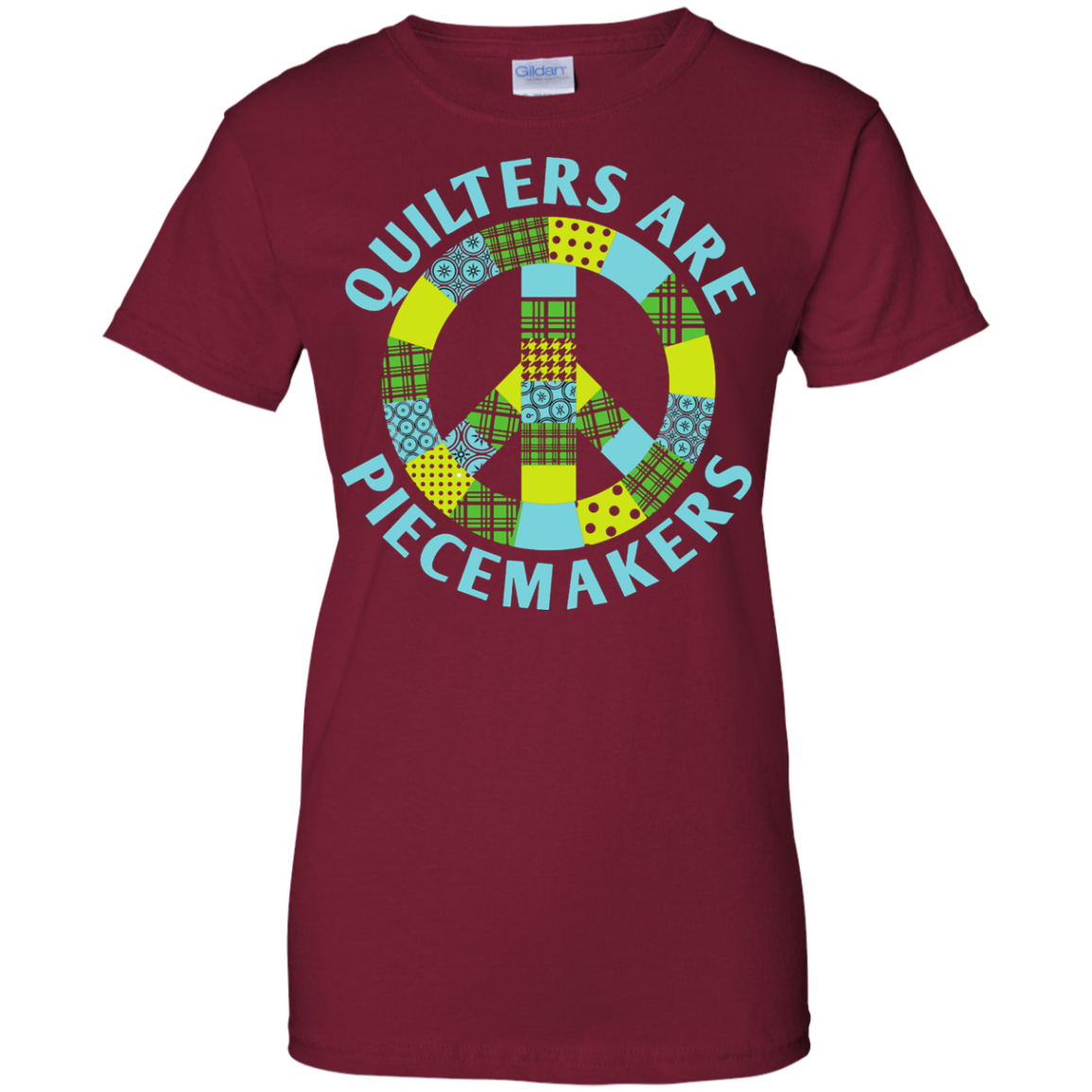 Quilters are Piecemakers Ladies Custom 100% Cotton T-Shirt - Crafter4Life - 4