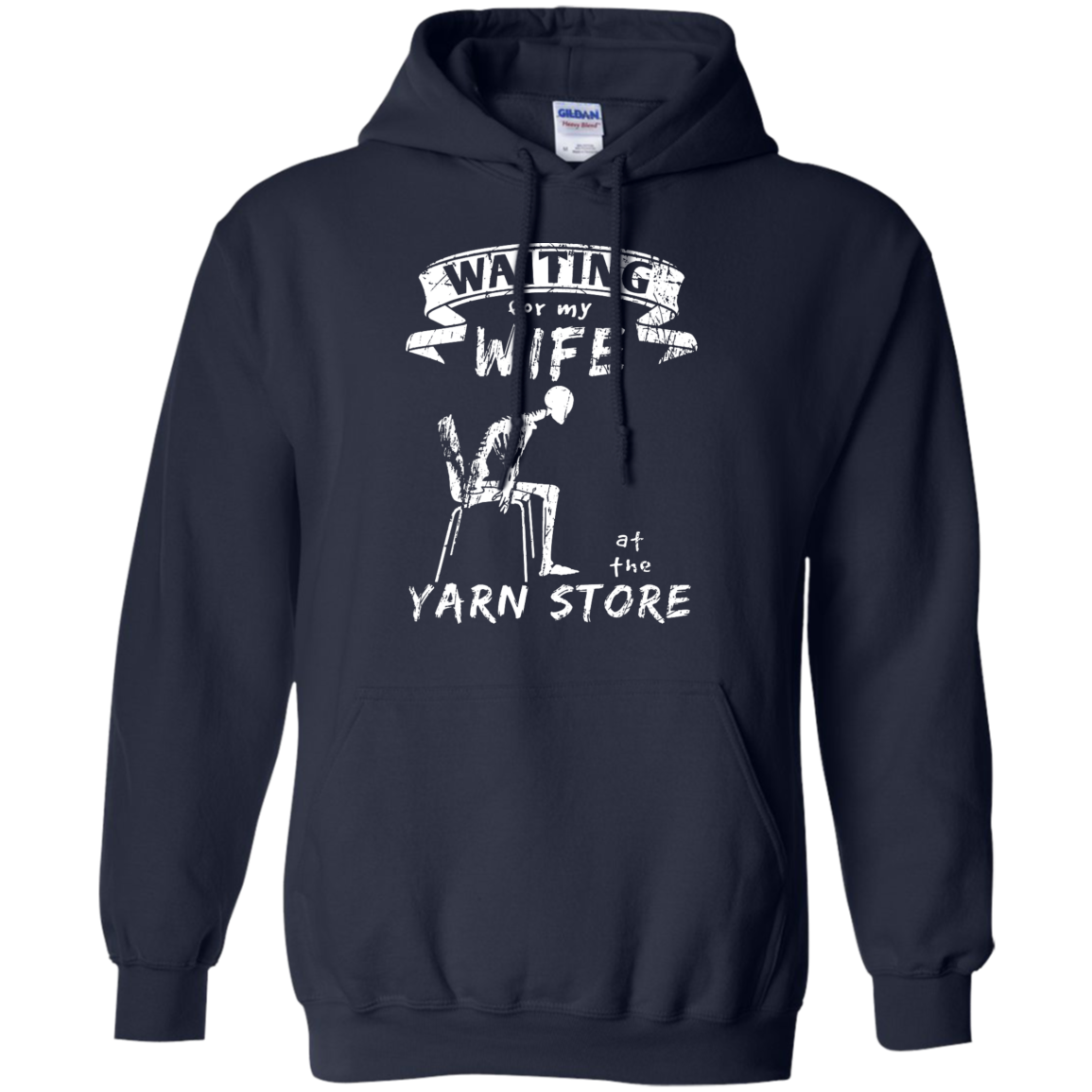 Waiting at the Yarn Store Hoodie - Crafter4Life - 3