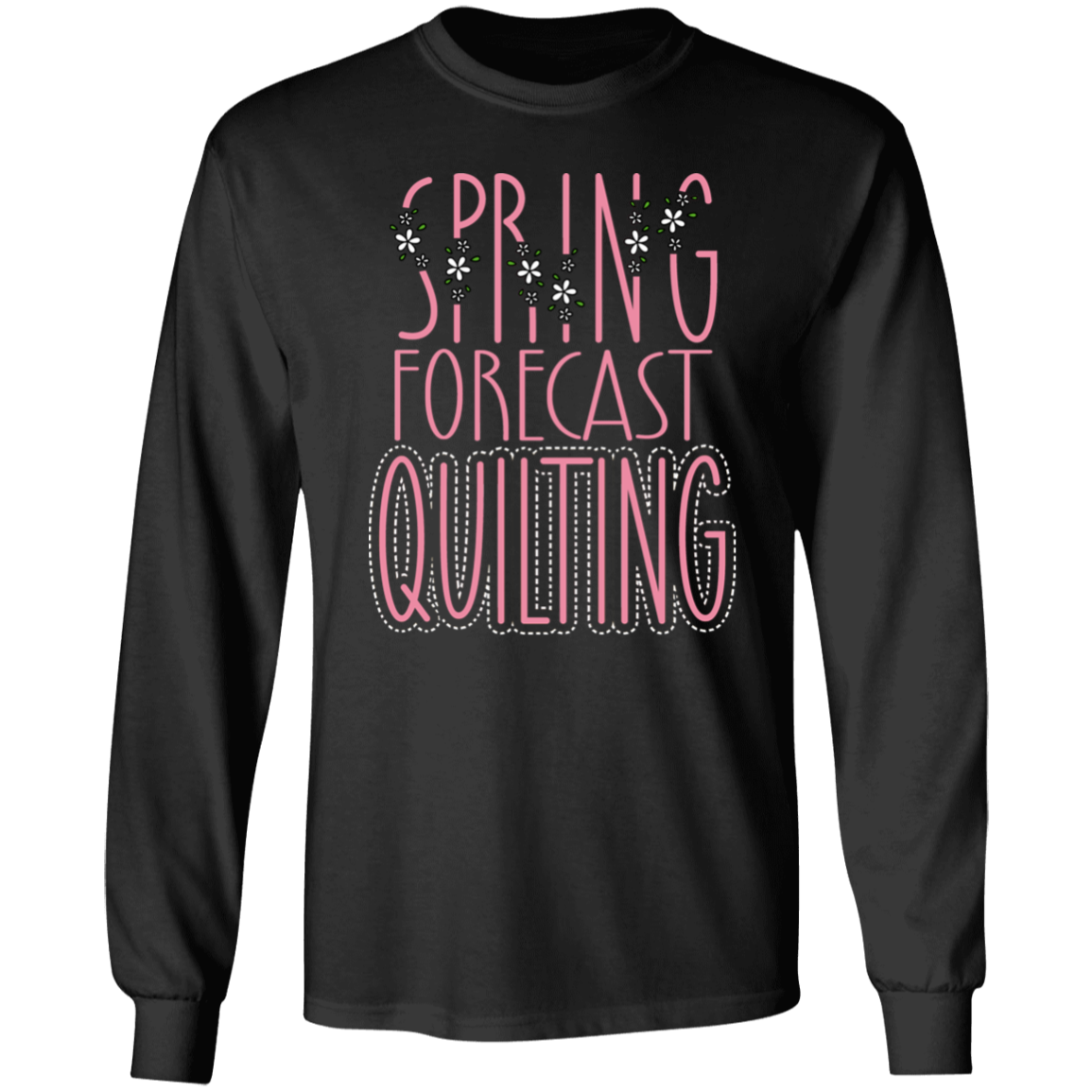 Spring Forecast Quilting LS Ultra Cotton T-Shirt
