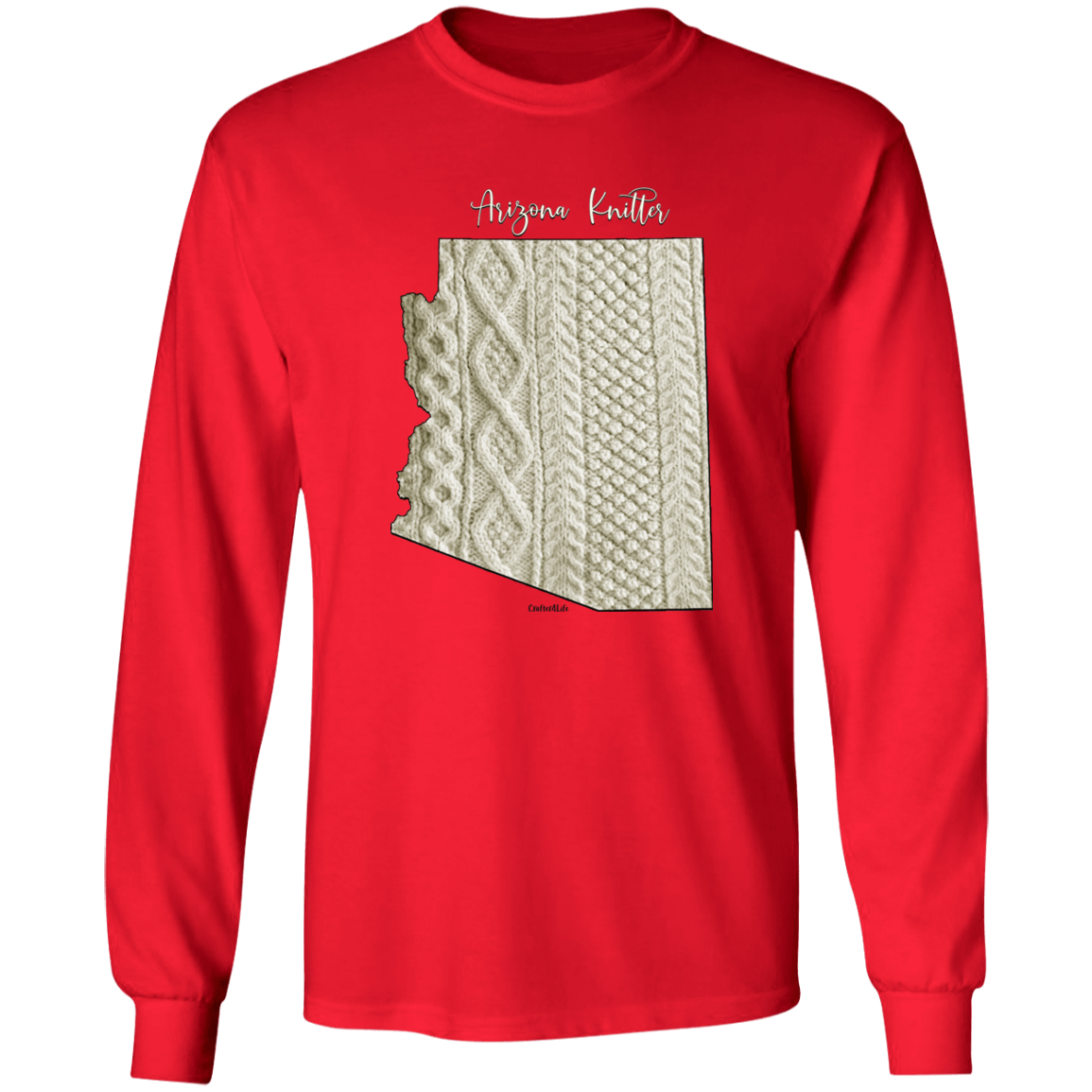 Arizona Knitter LS Ultra Cotton T-Shirt