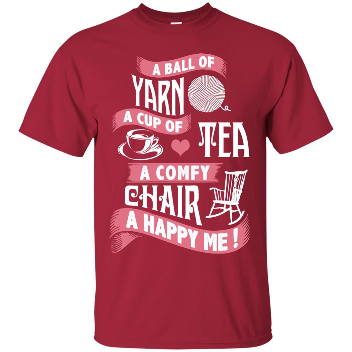 Yarn-Tea-Chair Ultra Cotton T-Shirt