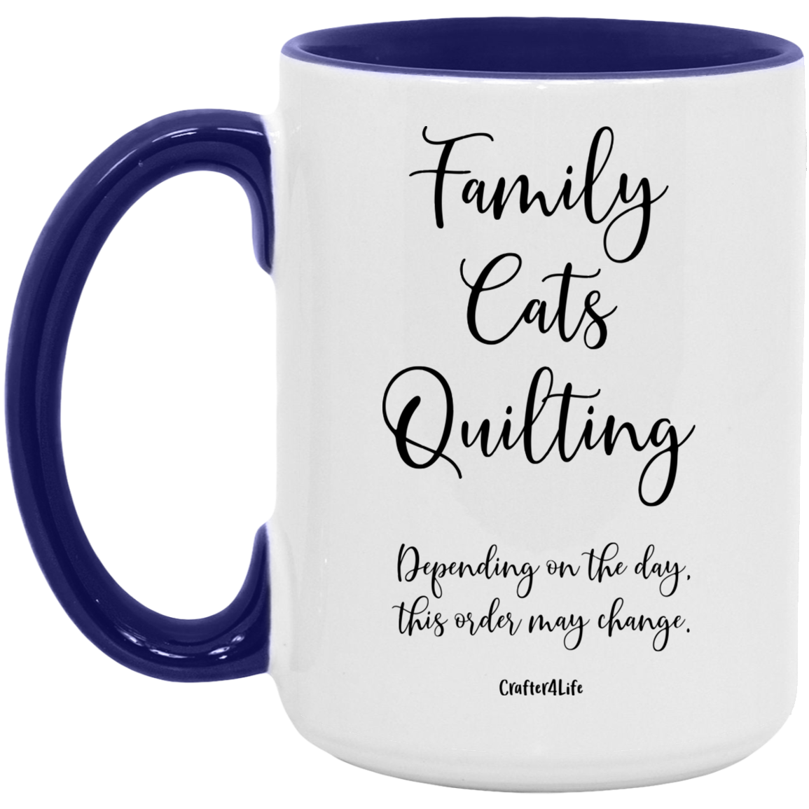 Family-Cats-Quilting Mugs