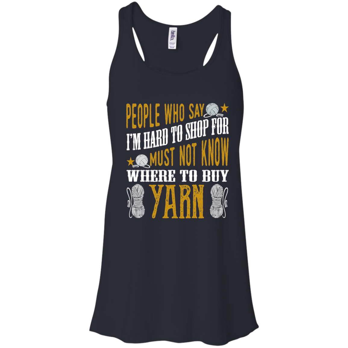 Where to Buy Yarn Flowy Racerback Tank