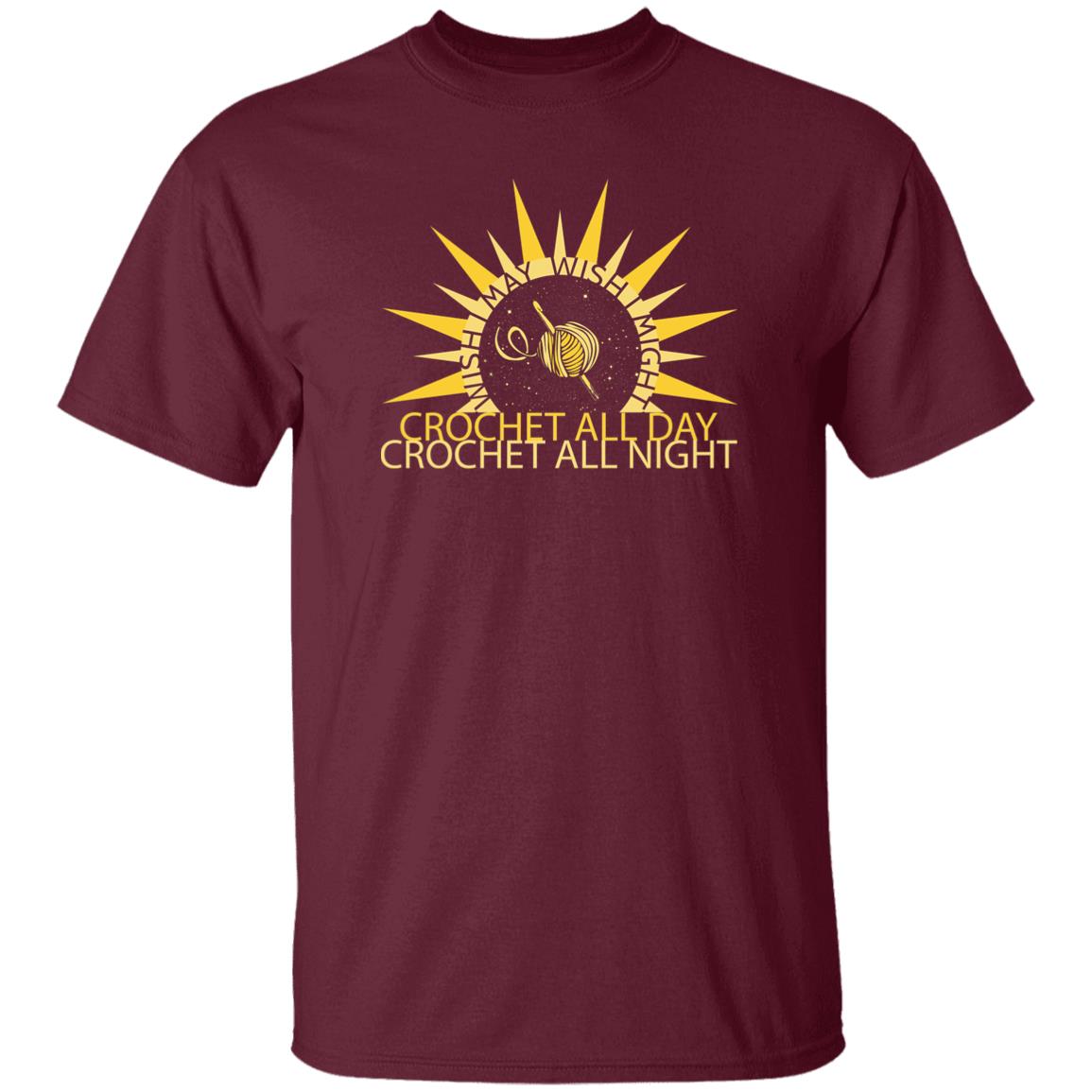 Wish I May Crochet T-Shirt