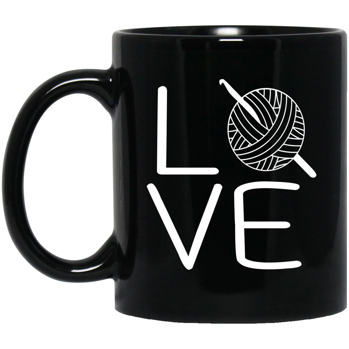 LOVE Crochet Mugs