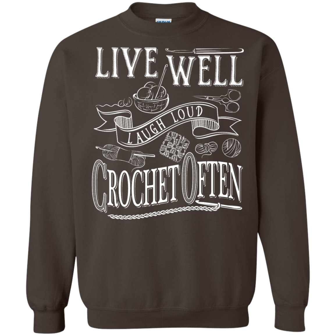Crochet Often Crewneck Sweatshirts - Crafter4Life - 6