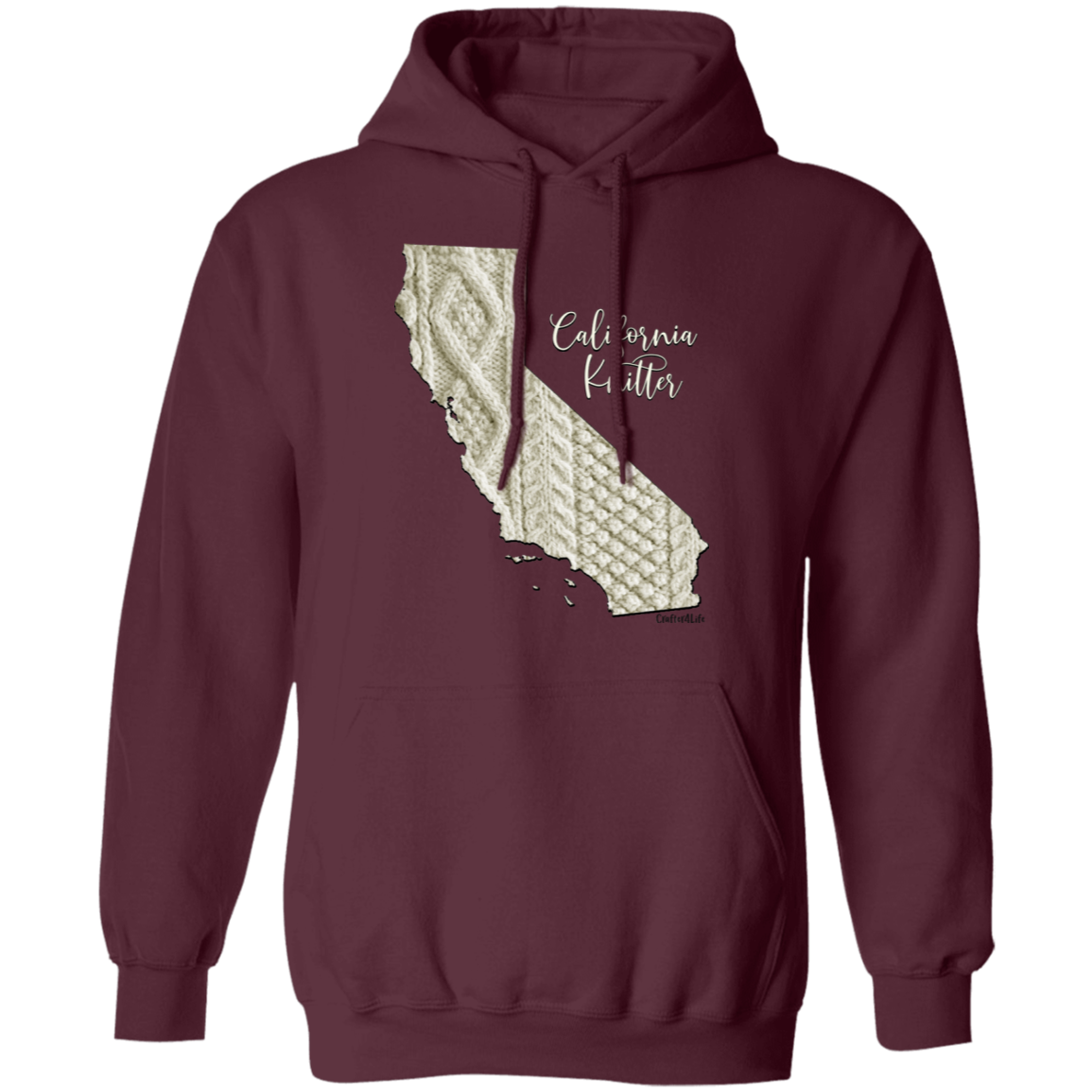 California Knitter Pullover Hoodie