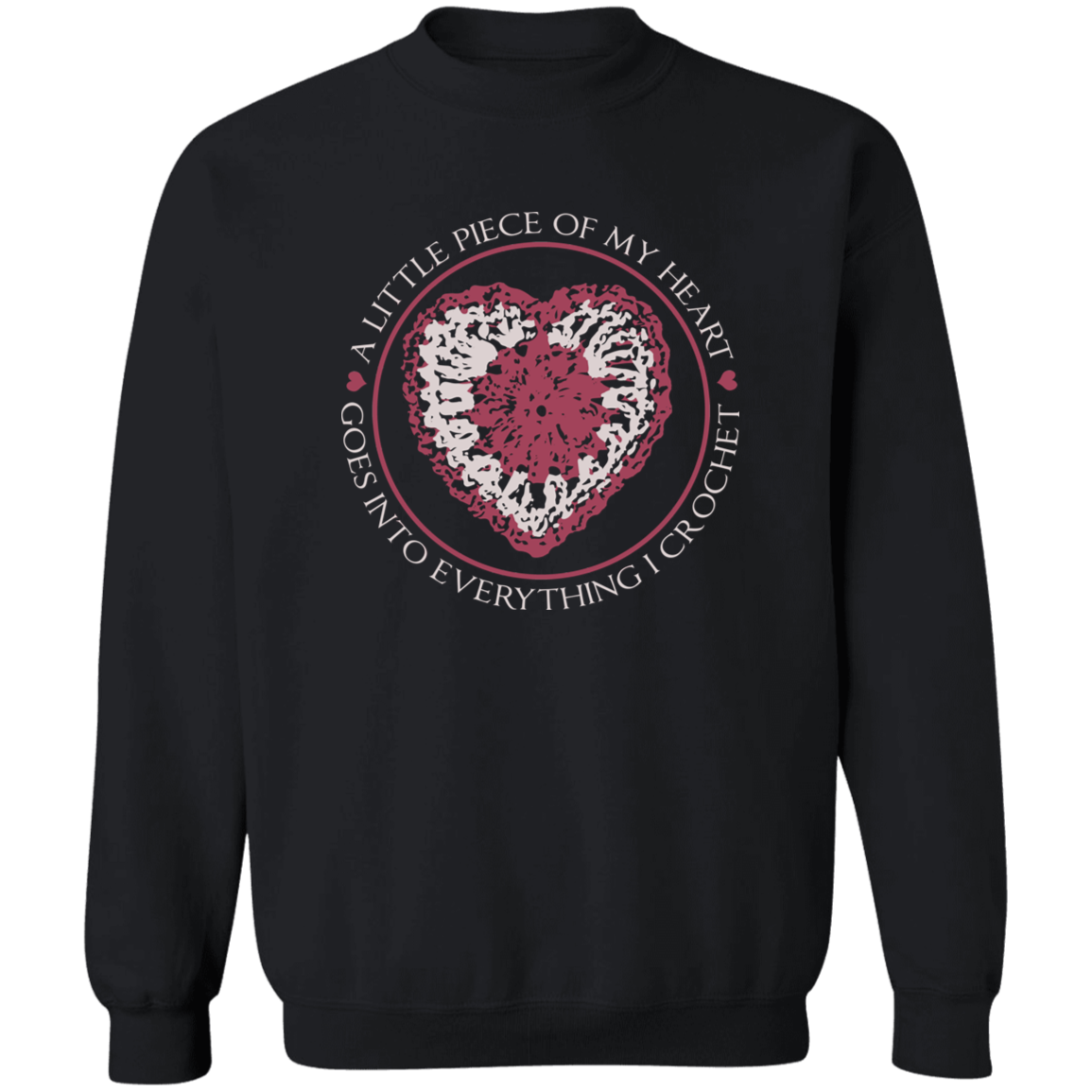 Piece of My Heart (Crochet) Sweatshirt