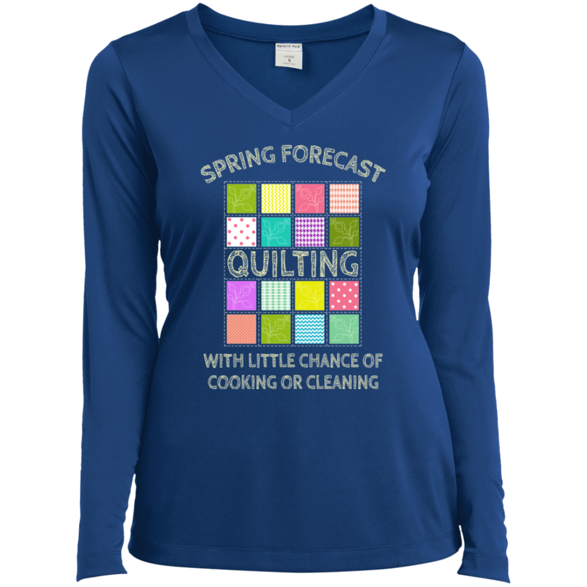 Spring Forecast: Quilting Ladies Long Sleeve Shirts