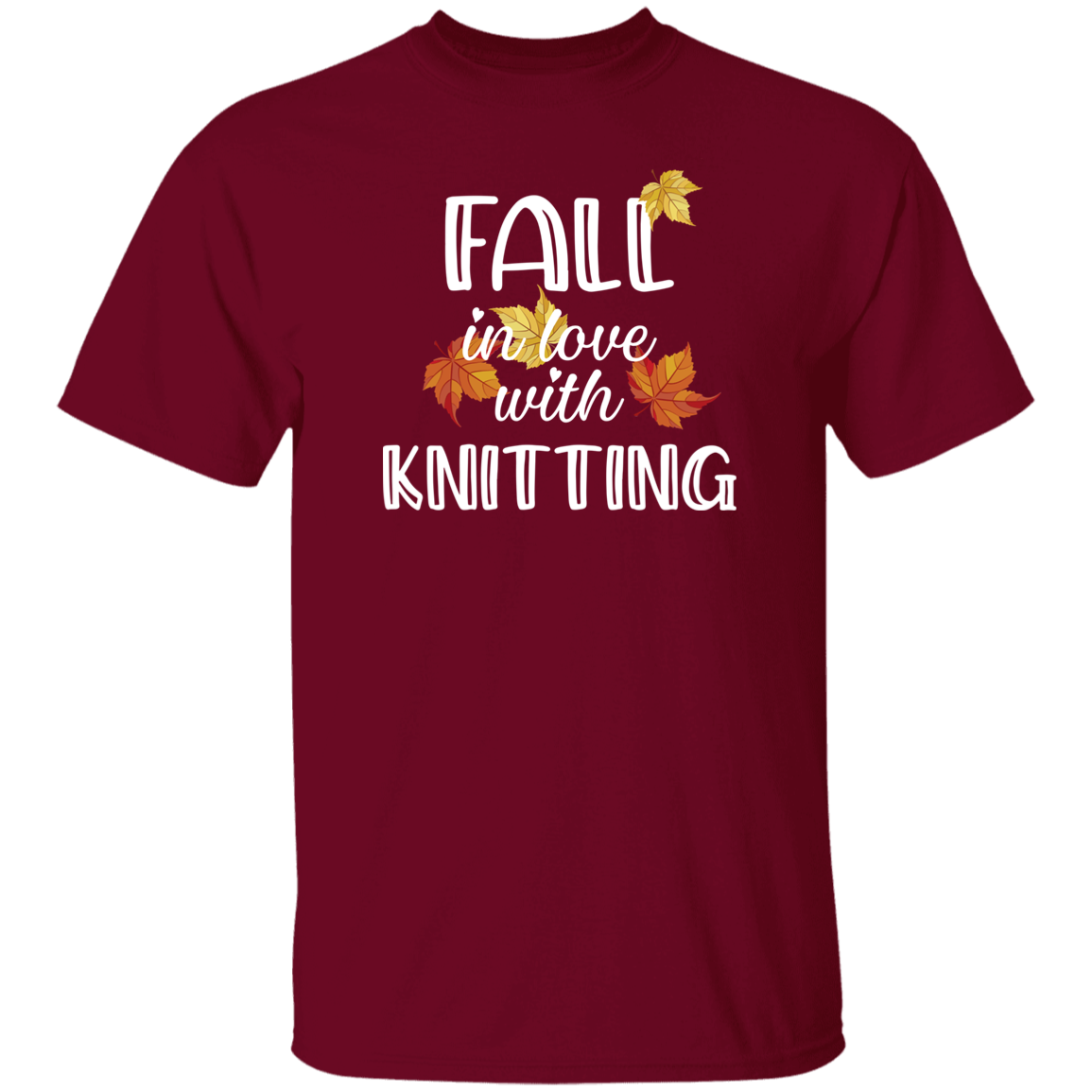 Fall in Love with Knitting T-Shirt