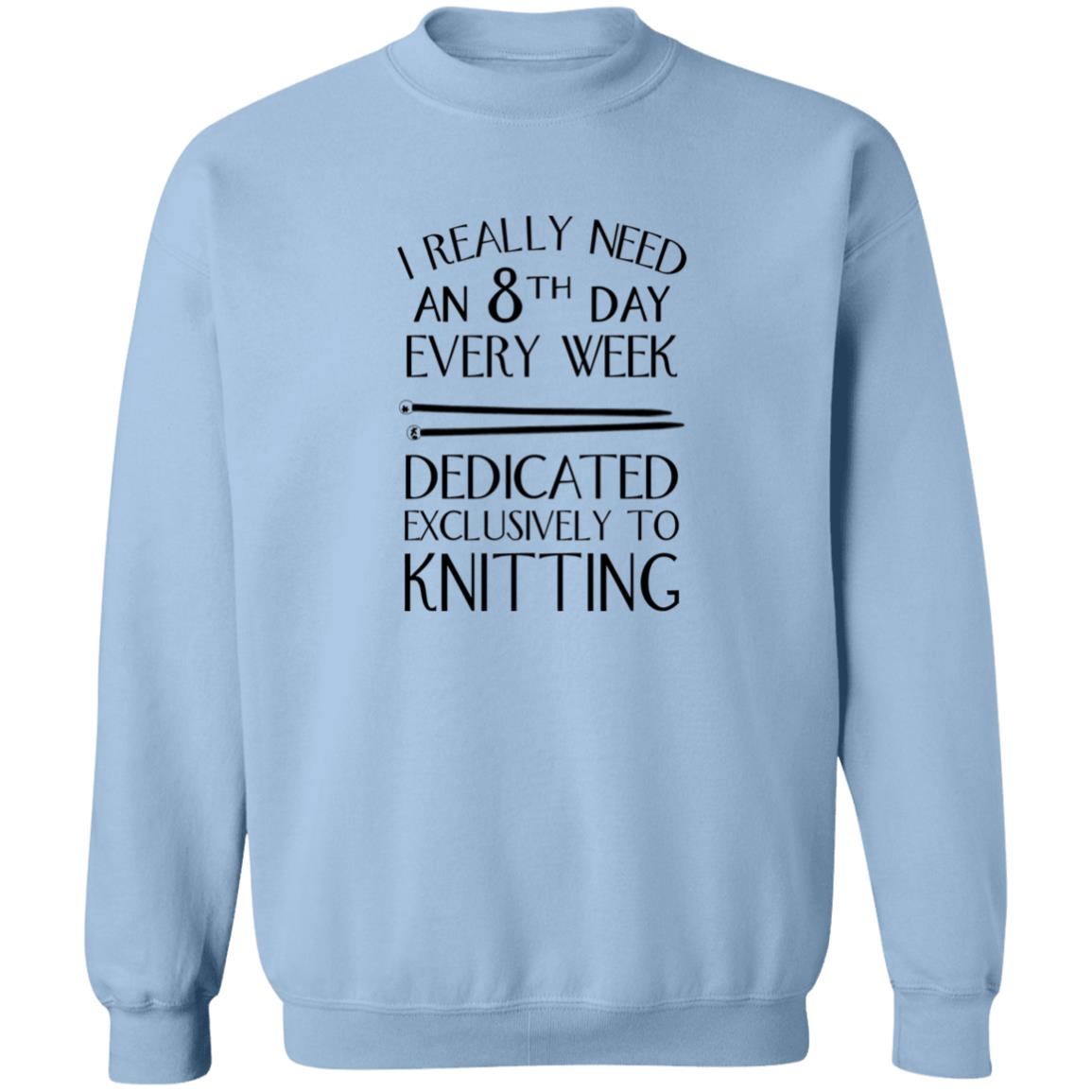 8th Day Knitting Sweatshirt