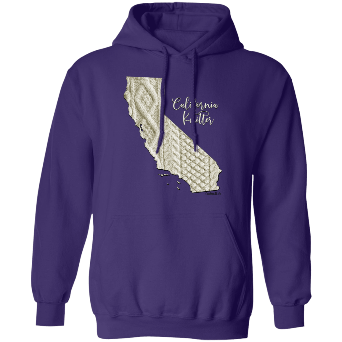 California Knitter Pullover Hoodie